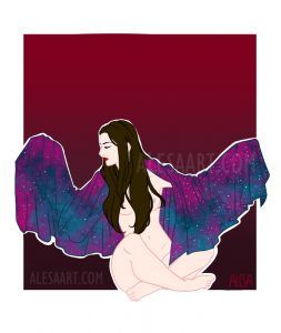 Sweet Cosmos Alesa art